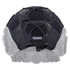 Кавер Чехол на каску шлем FAST Фаст Elastic Cord Black Multicam (BCP) (12469) - изображение 7