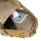 Тактичний армійський рюкзак AOKALI Outdoor A57 місткий та багатофункціональний Пісочний - зображення 6