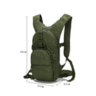 Тактический многофункциональный рюкзак 20L AOKALI Outdoor B10 (Оливковый) - изображение 7