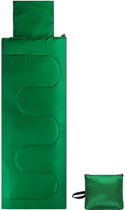 Спальник-ковдра Champion з підголівником Зелений (CHM00453-3)