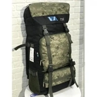 Тактический рюкзак 75 л пиксель армейский рюкзак походный ранец вещевой - изображение 3