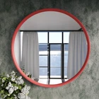 Настенное зеркало Fenster Токио-850 Красное