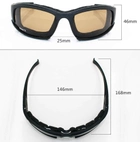 Защитные очки Daisy X7 (4 комплекта линз) - зображення 7
