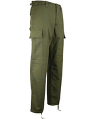Штани тактичні Kombat M65 BDU Ripstop Trousers 32, оливковий - зображення 1