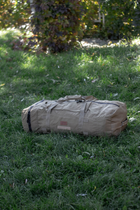 Сумка рюкзак-баул армейський с отделением для обуви Стохід 85л Койот - изображение 4
