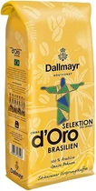 Кава в зернах Dallmayr Crema D'oro Selektion Brasilien 1кг