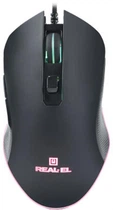 Мышь REAL-EL RM-550 Black USB