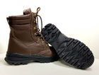 Берці зимові з мембранним утеплювачем, взуття для військових KROK BЗ3, 44 розмір, коричневі, 01.44 - зображення 4