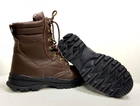 Берці зимові з мембранним утеплювачем, взуття для військових KROK BЗ3, 40 розмір, коричневі, 01.40 - зображення 4