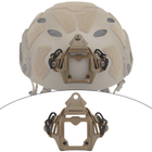 Кронштейн алюминиевый для тактического шлема (NVG Mount), Silenta Coyote (12489) - изображение 2