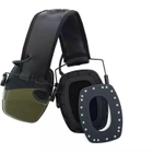 Активні навушники ProTac Slim Green + кріплення на шолом каску з рейками ARC (FAST, ТОР-Д, ACH MICH) (127900kr) - зображення 6