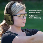 Навушники для стрільби Активні з кріпленням на каску шолом Perfect ProTac Plus (12790kr) - зображення 9