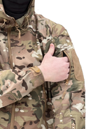 Куртка тактическая водонепроницаемая Tactical Pro Water&Wind proof SoftShell Jacket XXL мультикам (352154427) - изображение 4