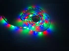 Светодиодная лента UKC RGB SMD 3528 влагостойкая с блоком питания контролером и пультом