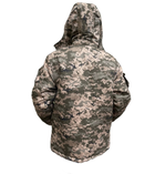 Форменная мужская демисезонная куртка пиксель размер 52 - изображение 3