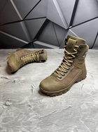 Тактические мужские удобные зимние ботинки койот с тризубом размер 43 - изображение 4