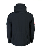 Куртка тактическая Tactical Pro непромокаемая мужская Soft Shell XL Черная (359728098) - изображение 5