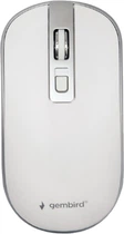 Мышь Gembird MUSW-4B-06-WS Wireless White-Silver