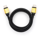 Кабель мультимедийный HDMI to HDMI 1.5 m V2.0 metal Vinga (VCPDCHDMI2VMM1.5BK)