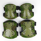 Комплект наколінники та налокітники Kiborg Camouflage - зображення 1