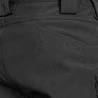 Водонепроникні штани тактичні Mil-Tec Softshell Assault - Чорний XL - зображення 3