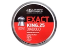 Кулі пневматичні JSB Diabolo Exact King Кал 6.35 мм Вага - 1.64 р 350 шт/уп (1453.05.37) - зображення 1