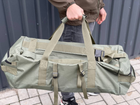 Баул дорожній військовий (рюкзак) Accord хакі 80л - зображення 1