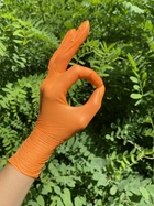 Рукавички нітрилові AMPri Style Orange (100 шт. / 50 пар), помаранчеві, розмір M - изображение 4