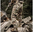 Тактические боевые военные штаны ВСУ мультикам с несколькими карманами, камуфляжные с наколенниками, Multicam р.S (9969449) - изображение 2