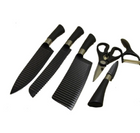 Набір ножів LS 6pcs Knife Set + керамічна овочечистка + ергономічний ножиці - зображення 2