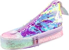 Пенал в виде кеда Cool For School с пайетками 2 отделения Фиолетовый (5987-purple)