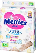 Подгузники Merries для детей S 4-8 кг 82 шт (4901301230812)