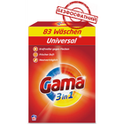 Стиральный порошок Gama 3в1 Универсал 4980 гр 83 пр.