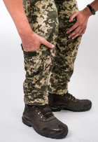 Пиксельная Военная Форма ВСУ Козак (ММ-14) 52 размер рип-стоп саржа хлопок штаны + куртка - изображение 7