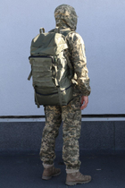 Тактичний рюкзак КОЗАК непромокальний 60 літрів, рюкзак для ЗСу, армійський рюкзак, - зображення 3