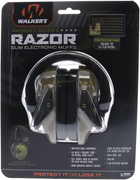 Навушники для стрілянини активні Walker's RAZOR Slim ELECTRONIC Muffs FDE PATRIOT - зображення 6
