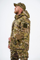 Тактична тепла військова форма комплект костюм ( Куртка + Штани ), Камуфляж: Мультикам, Розмір: 52 - зображення 4