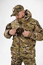 Тактична тепла військова форма комплект костюм ( Куртка + Штани ), Камуфляж: Мультикам, Розмір: 56 - зображення 11