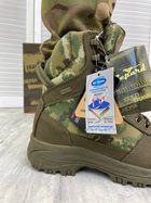 Тактичні теплі військові черевики Gepard Shock, Колір: Камуфляж Піксель, Розмір: 45 - зображення 7