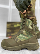 Тактические теплые военные ботинки Gepard Shock, Цвет: Камуфляж Пиксель, Размер: 41 - изображение 1