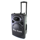 Портативная колонка Su-Kam BT 120D/212D+ 2 микрофона 300 Вт 7500 mAh black