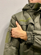 Тактическая зимняя курточка НГУ хаки. Зимний бушлат олива непромокаемый Размер 54 - изображение 3