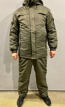 Тактическая зимняя курточка НГУ хаки. Зимний бушлат олива непромокаемый Размер 44 - изображение 4