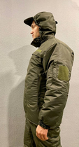Тактическая зимняя курточка НГУ хаки. Зимний бушлат олива непромокаемый Размер 50 - изображение 6