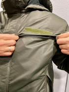 Тактическая зимняя курточка НГУ хаки. Зимний бушлат олива непромокаемый Размер 52 - изображение 8