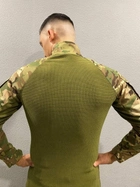 Боевая рубашка Убакс утепленная с длинным рукавом Мультикам. Тактическая рубашка Ubacs Размер 56 - изображение 4