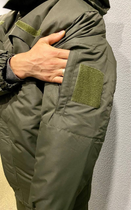 Тактична зимова курточка НГУ хакі. Зимовий бушлат олива водостійкий Розмір 44 - зображення 10