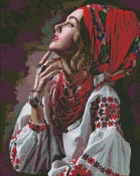 Набір з алмазною мозаїкою Квіти-зорі AMO7352, 40x50 см