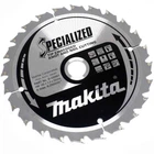 Диск пиляльний по дереву 165х20 мм 24T Makita Makblade Plus qulet cutting B-09391
