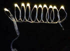 Гирлянда светодиодная Yes! Fun LED-нить, 10 ламп, молочно-белая, 0,55 м., 1 режимовим мигания, с 801097